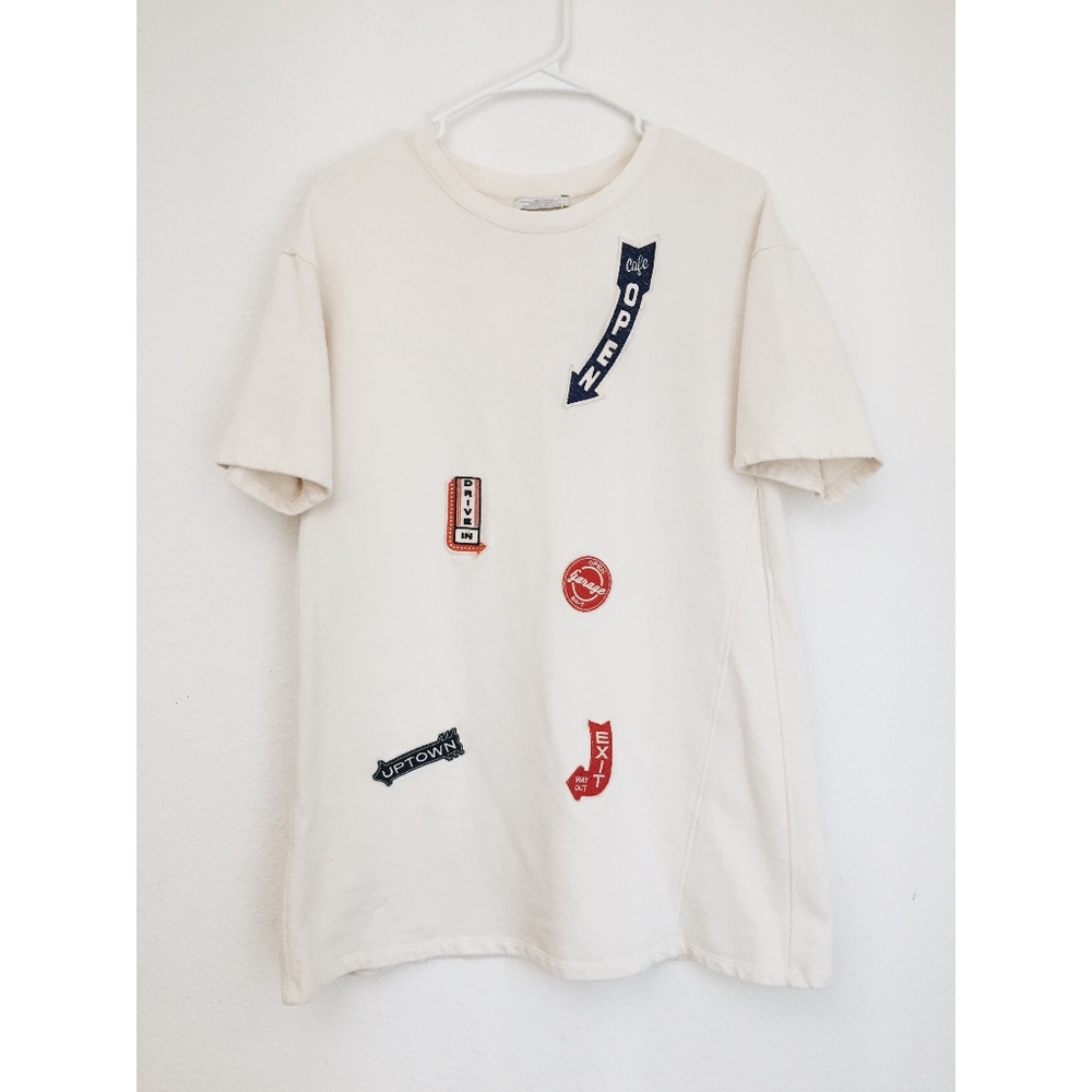 Zara Patch Mini Dress